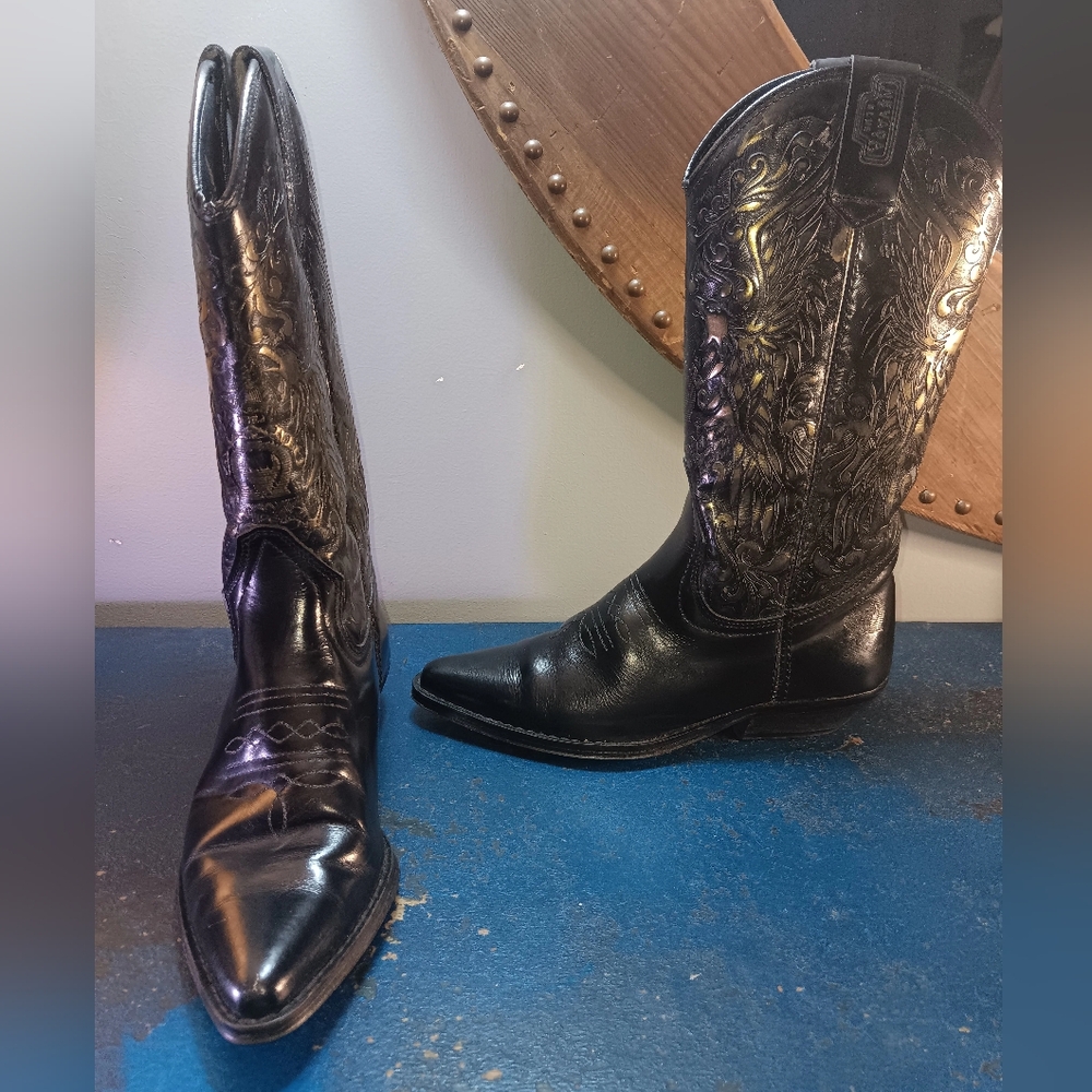 Nevada Blue cowboy boots